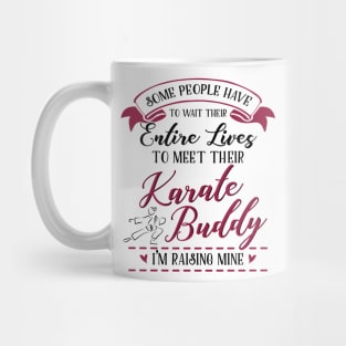 Mom Daughter Matching Karate Shirts Mug